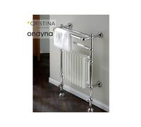 Sèche-serviettes eau chaude Cristina Armonia rétro Chromé - MAR920351