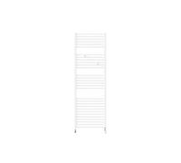 Sèche-serviettes eau chaude Riva 4 717W avec collecteurs blanc brillant - - 471603