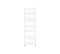 Sèche-serviettes eau chaude Riva 4 924W avec collecteurs blanc brillant - - 471604