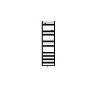 Sèche-serviettes eau chaude Riva 4 étroit 500W raccordement central noir - - 471622