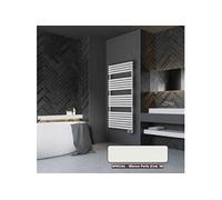 Sèche-serviettes électrique 1000W blanc perle ELLIPSIS -