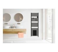 Sèche-serviettes électrique 1500W (1000W+500W) RIVA 5 soufflant Noir carbone - THERMOR