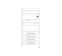 Thermor Sèche-serviettes électrique RIVA 5 Étroit 1500W (1000W+500W) soufflant Blanc brillant