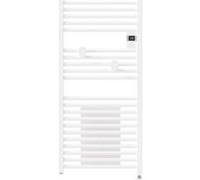 Thermor Sèche-serviettes électrique RIVA 5 Étroit 1500W (1000W+500W) soufflant Blanc brillant