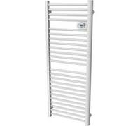 Sèche-serviettes électrique à inertie fluide Kalia Montana blanc 750W