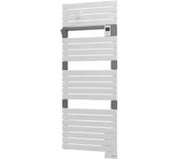 Sèche-serviettes électrique à inertie fluide Sauter Asama connectable blanc 750W
