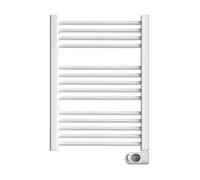 Sèche-serviettes électrique à inertie sèche HJM, 500 W, Noor, Blanc
