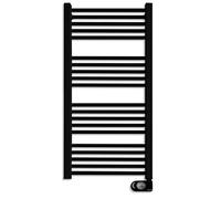 Sèche-serviettes électrique à inertie sèche HJM, 750 W, Noor, Noir