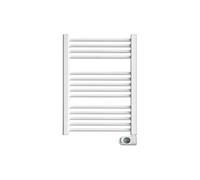 Sèche-serviettes électrique à inertie sèche HJM, 500 W, Noor, Blanc
