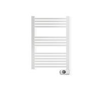 Sèche-serviettes électrique à inertie sèche HJM, 500 W, Square, Blanc
