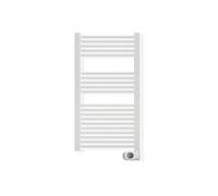 Sèche-serviettes électrique à inertie sèche HJM, 750 W, Square, Blanc