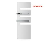 Sèche-serviettes électrique ATLANTIC 1750W (750W+1000W) Mât à gauche SERENIS Premium soufflant