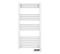 Cecotec Radiateur Sèche-Serviettes Électrique Basse Consommation Ready Warm 9200 Smart Towel Blanc. 750 W, écran LED, contrôle Tactile, minuterie, 3 Modes de Fonctionnement, 2 systèmes de sécurité