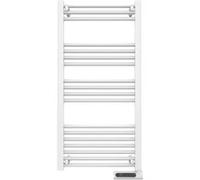 Cecotec Radiateur Sèche-Serviettes Électrique Basse Consommation Ready Warm 9200 Smart Towel Blanc. 750 W, écran LED, contrôle Tactile, minuterie, 3 Modes de Fonctionnement, 2 systèmes de sécurité