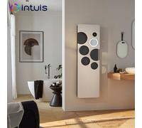 Sèche-serviettes électrique chaleur douce avec soufflerie OOK 1500W - INTUIS NEK2525TCEC