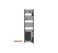 Sèche-serviettes électrique connecté 300W Anthracite DORIS NEO Etroit - ATLANTIC 851271