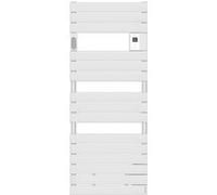 Radiateur sèche-serviettes électrique connecté ADELIS DIGITAL 1000 W blanc carat - ATLANTIC - 862772
