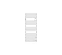 Sèche-serviettes électrique connecté sans soufflerie 750W ADÉLIS digital blanc carat - ATLANTIC - 862668