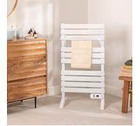 Sèche-serviettes électrique - Create - 500W - Minuterie 8h - Écran LCD - Installation murale ou au sol