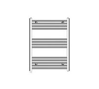 Sèche Serviettes Electrique Family Warm - 80x60 cm, Chrome, 300 W