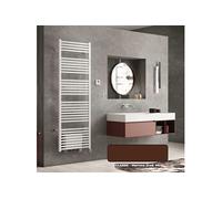 Sèche-serviettes électrique FLECHE BOOSTER 750W Marron H138xL50cm avec soufflant 1000W