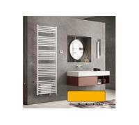 Sèche-serviettes électrique FLECHE BOOSTER 750W + soufflant 1000W Jaune Melon 138x50cm Acier