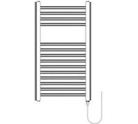 Sèche-serviettes Electrique Single Chrome - 70x40 cm, 150 W, Chrome