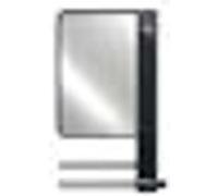 Thermor Sèche-serviettes soufflant Illico 3 miroir avec barres 1800 W Gris foncé Compact 491374