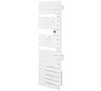 Sèche-serviettes électrique NEFERTITI Mât à droite 500 W blanc brillant ATLANTIC 850006