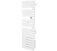 Atlantic Bicycle Sèche-serviettes électrique NEFERTITI Mât à droite 500 W Blanc brillant 850006