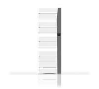 Sèche-serviettes électrique NOIROT CORSICA 2 Soufflant 1650W (650W+1000W) montant Anthracite