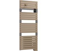 Sèche-serviettes électrique soufflant ASAMA CONNECTE II - 1750W - h.140.5xl.55 cm - Cappuccino