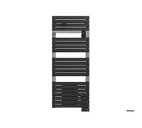 Sèche-serviettes électrique soufflant - ASAMA CONNECTE II - 1750W h140.5 x l55 cm - Anthracite