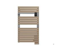 Sèche-serviettes électrique soufflant - ASAMA CONNECTE II - 500W - h.99.5xl.55 cm - Cappuccino