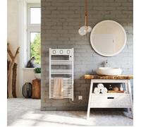 Sèche-serviettes électrique soufflant -MARAPI TACTILE BLANC - 1500 W + soufflerie 1000 W