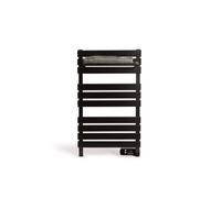 Sèche-serviettes électrique WARM TOWEL 500W - Au sol ou mural - Minuterie 8h - Ecran LCD