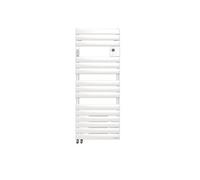 Sèche-serviettes mixte connecté Adélis Mixte digital avec soufflerie 2000W blanc brillant - - 861958