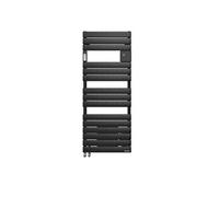 Sèche-serviettes mixte connecté Adélis Mixte digital avec soufflerie 2000W noir - - 862682