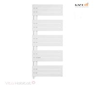 Sèche-serviettes MIXTE LVI - SILAY RF 500W - 4870036 Collecteur vertical à gauche