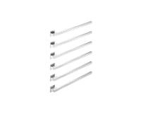 Sèche-serviettes mural Dornbracht 83316980-93, chrome brossé