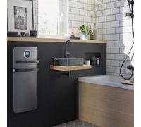 Sèche-serviettes NOIROT HELIA 1200W soufflant Gris anthracite NEK2514SEHS Gris G