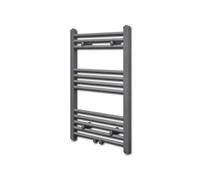 Sèche-serviettes eau chaude à rails droits Gris de 500 x 764 mm