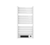 Cecotec Sèche-Serviettes Électrique avec Radiateur Ready Warm 9790 Ceramic Towel Chauffage céramique incorporé, 2000 W, Écran LED, Télécommande, Minuterie, Température Ajustable, Noir (Blanc)