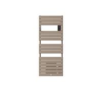 Sèche-serviettes Riviera 2 avec soufflerie 1500W brun sable - - 498508