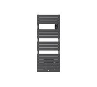 Sèche-serviettes Riviera 2 avec soufflerie 1500W gris menhir - - 498509