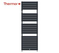 Sèche-serviettes RIVIERA 2 eau chaude 861W Gris ardoise - THERMOR 496110