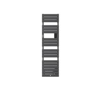 Sèche-serviettes Riviera 2 étroit avec soufflerie 1750W gris menhir - - 498262