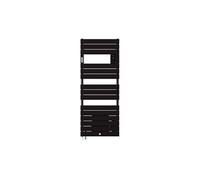 Sèche-serviettes Riviera 2 mixte avec soufflerie 1750W noir carbone - - 490238