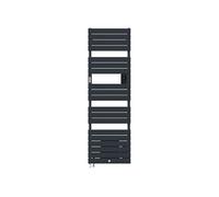 Sèche-serviettes Riviera 2 mixte avec soufflerie 2000W gris ardoise - - 490243