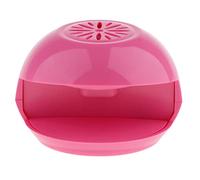 Sèche-Vernis à Ongles, Sèche-Ventilateur à Ongles Électrique Art Refroidissement Air Manucure Polonais Ventilateur Machine-Outil Rose Rouge
